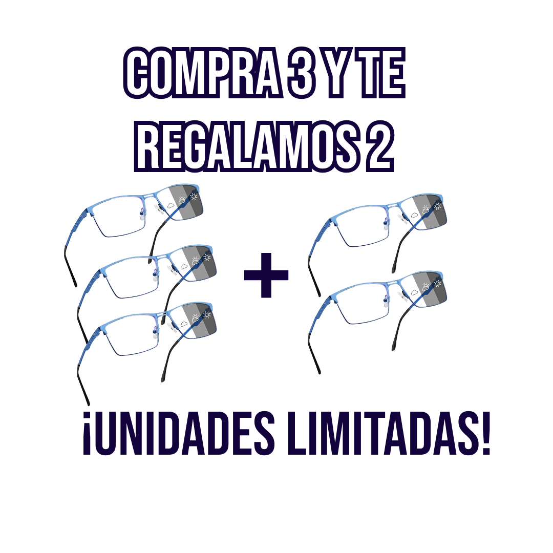 Lentes Multifocales Fotocromáticos 2X1