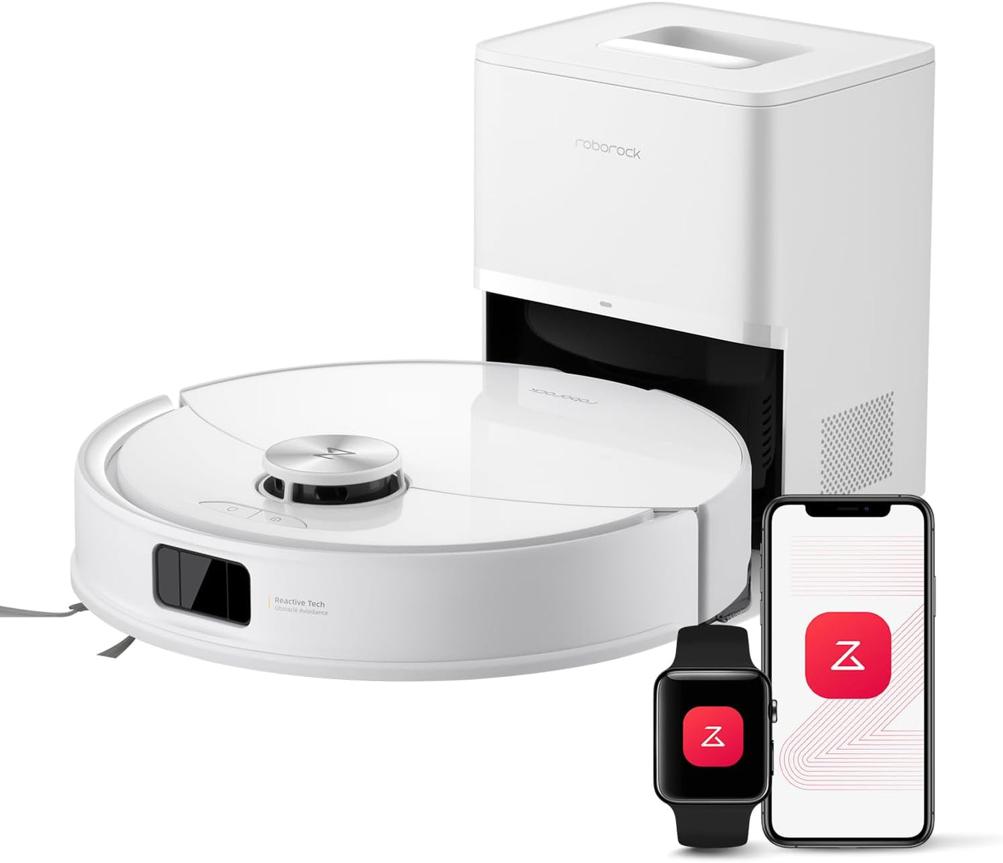Roborock Q10 S5+ Robot Aspirador y Fregasuelo 2 en 1 - 10000Pa - Vaciado Automático