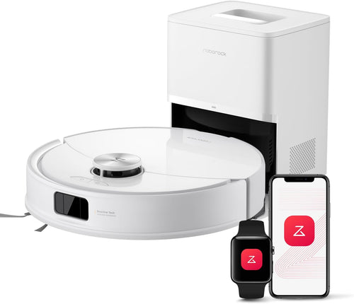 Roborock Q10 S5+ Robot Aspirador y Fregasuelo 2 en 1 - 10000Pa - Vaciado Automático
