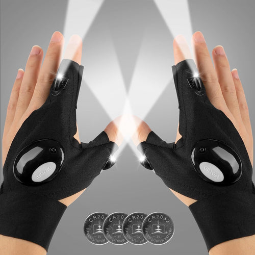 Guantes Linterna LED