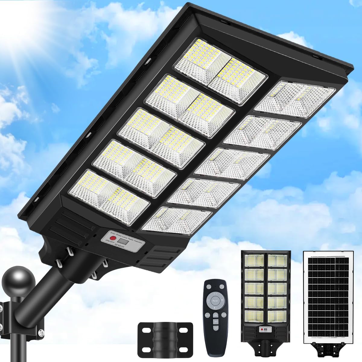 Lampara Solar para Exterior 450000LM