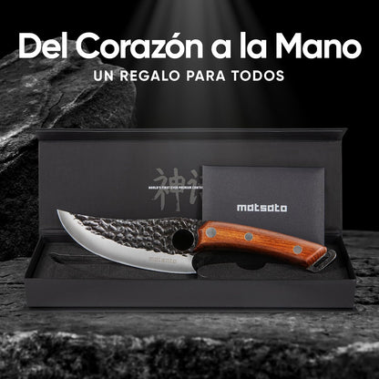 Cuchillo de Chef Matsato - Acero Japonés Forjado a Mano