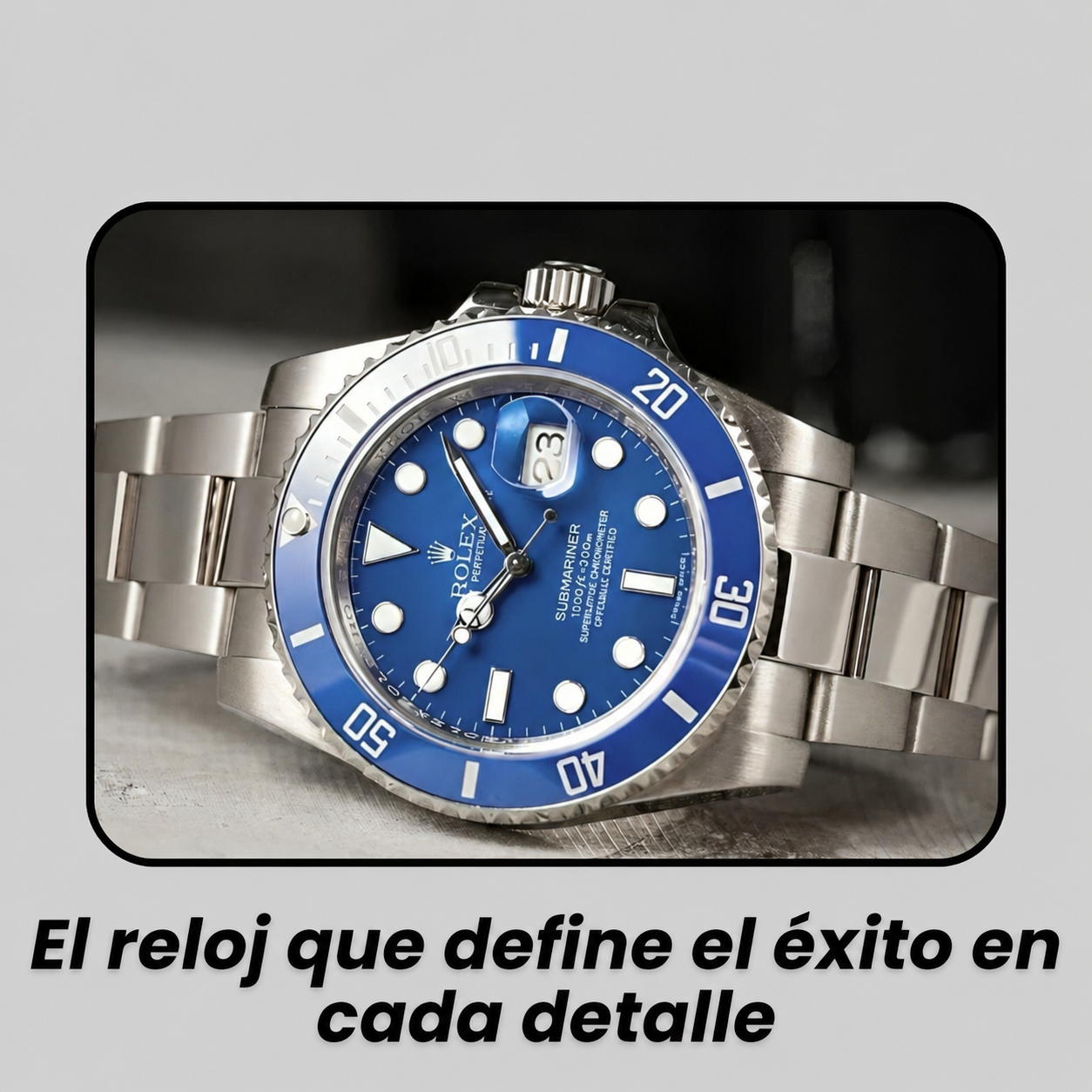 ROLEX SUBMARINER AZUL