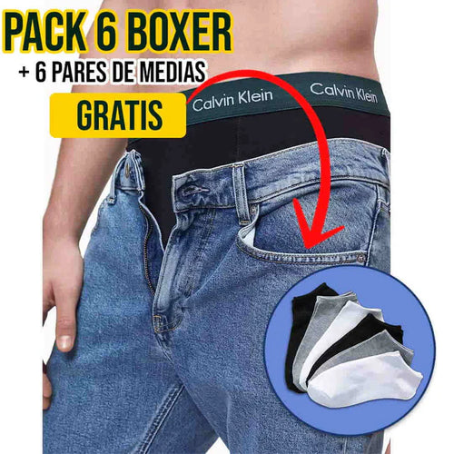 BOXER CK EN MICROFIBRA + TOBILLERAS GRATIS🎁