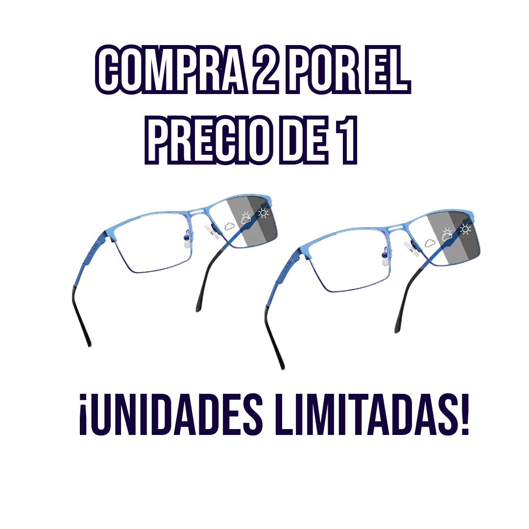 Lentes Multifocales Fotocromáticos 2X1