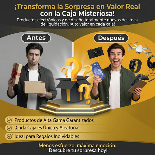 CAJA SORPRESA -LEON