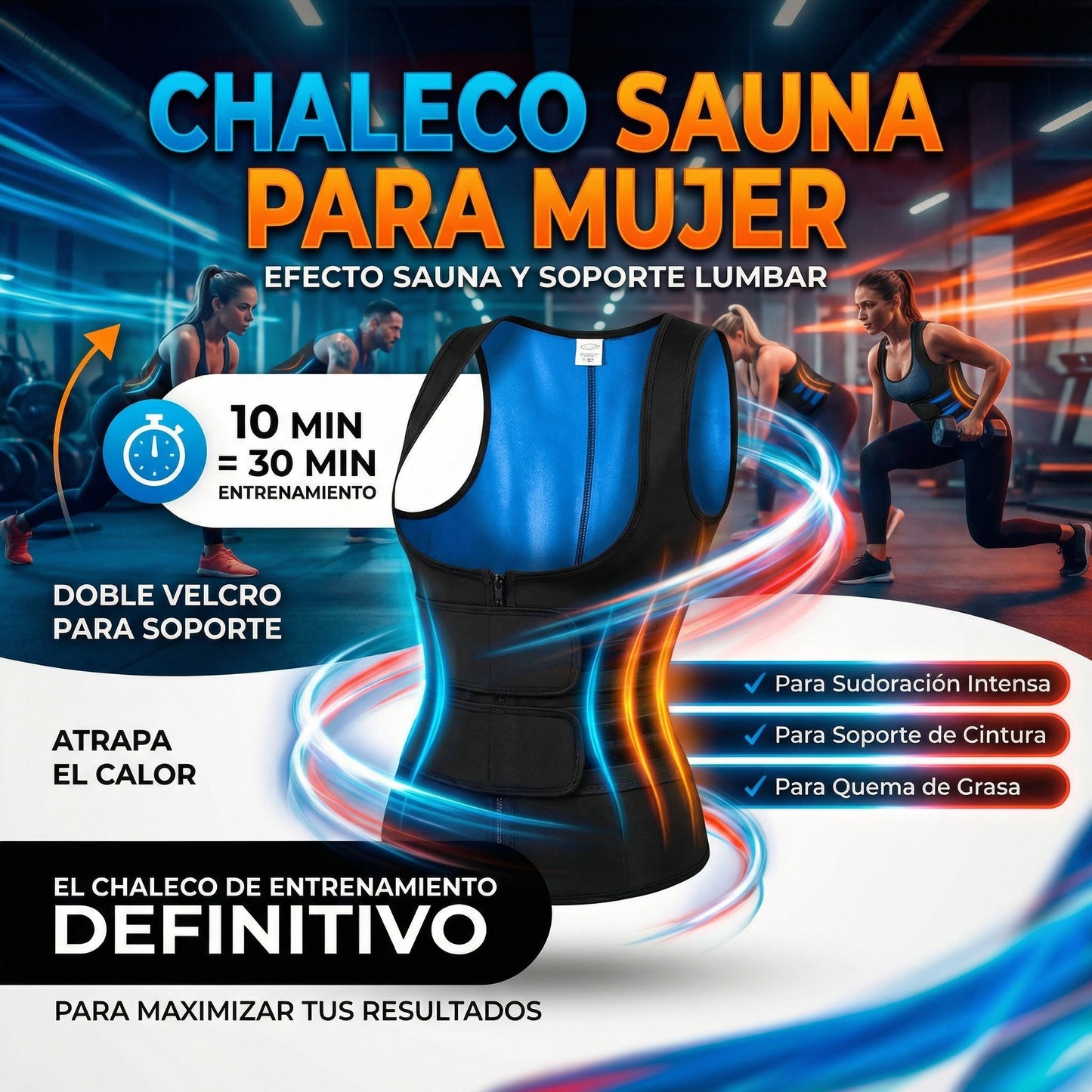 CHALECO SAUNA