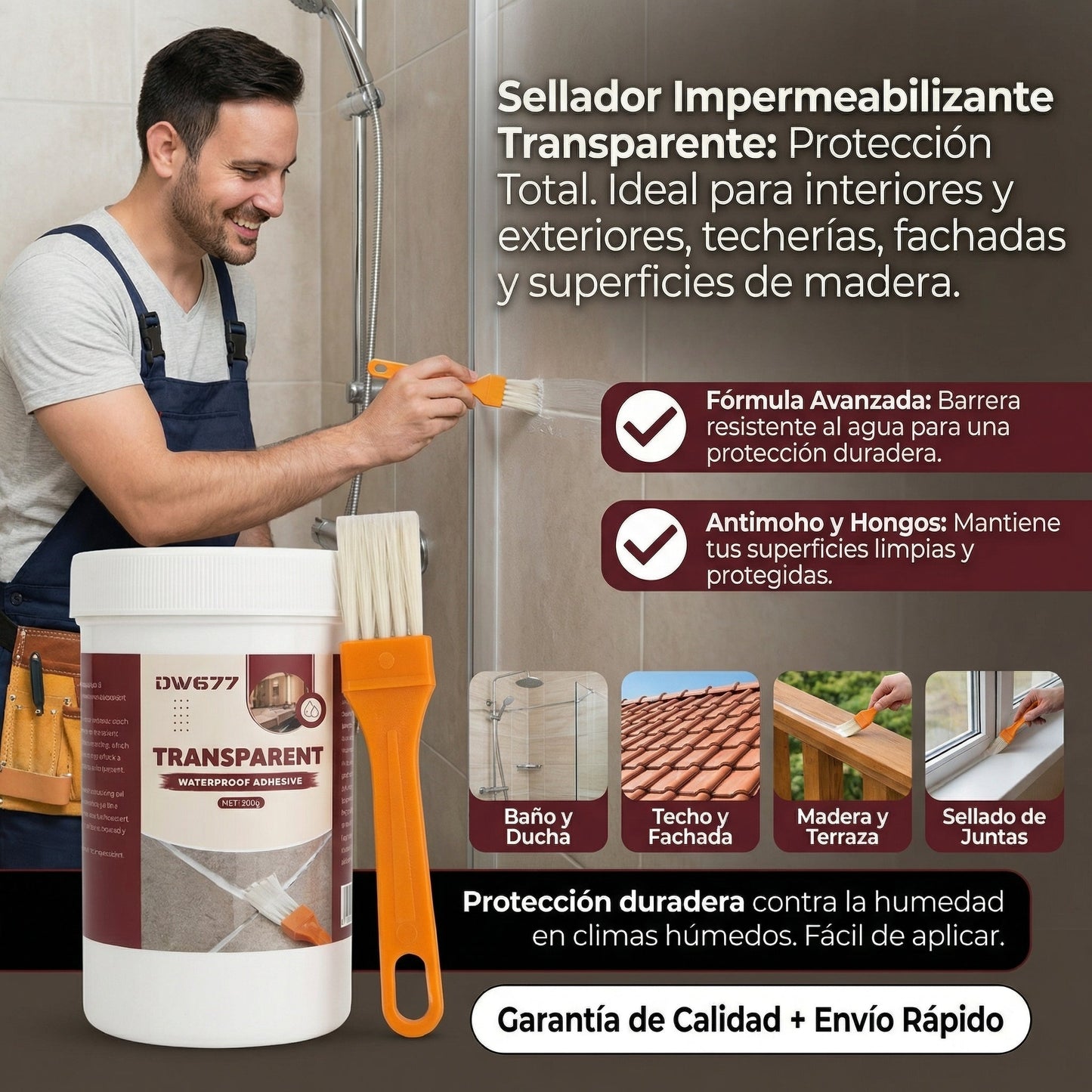 cpia aaaa SELLADOR IMPERMEABILIZANTE| Compra 1 Recibe 2 Brocha GRATIS| (Cópia)